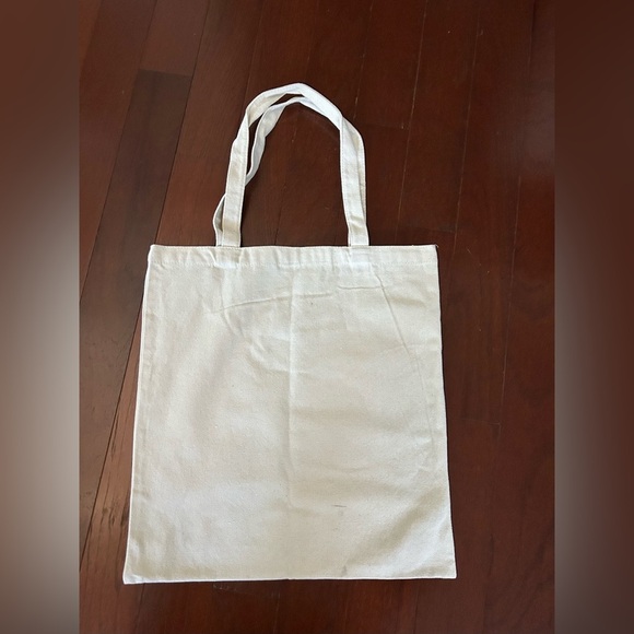 New Gorjana Canvas Bag  15” H x 14.5”W  Drop 9” Good thick canvas - Picture 6 of 6